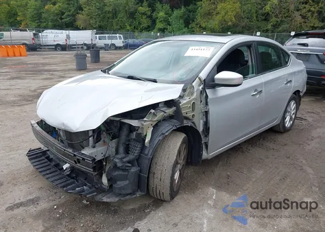 2017 Nissan Sentra Sv z USA, uszkodzony, nr VIN 3N1AB7APXHY304511